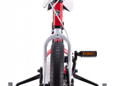 Bicicleta Copii 5-7 ani Galaxy G1801C 18", Rosu/Alb - Img 4