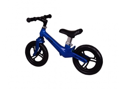 Bicicleta fara pedale cu cadru de magneziu Race Max, albastru - Img 3