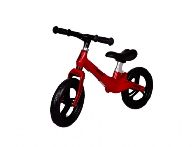 Bicicleta fara pedale cu cadru de magneziu Race Max, rosu - Img 1