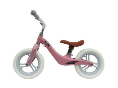 Bicicleta fara pedale cu cadru de magneziu Skillmax A UltraLight 2.8 kg, roz - Img 1