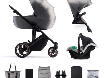 CARUCIOR 3 IN 1 KINDERKRAFT PRIME 2 3IN1 MINK PRO GREY - Img 1