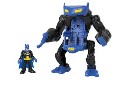 FISHER PRICE IMAGINEXT DC SUPER FRIENDS VEHICUL CU FIGURINA BATMAN - Img 2