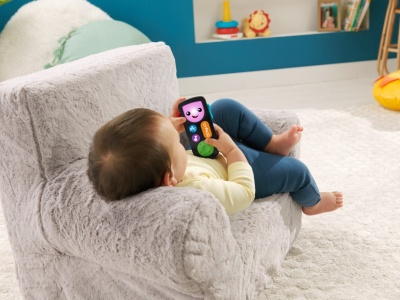 FISHER PRICE LAUGH&LEARN TELECOMANDA INTERACTIVA IN LIMBA ROMANA - Img 4