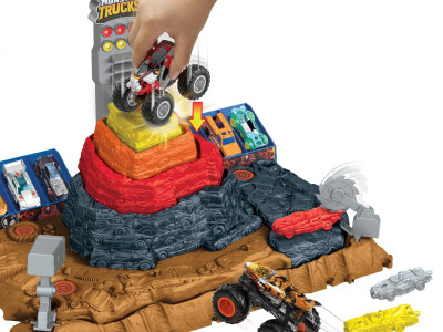 HOT WHEELS MONSTER TRUCKS ARENA SMASHERS BONE SHAKER ARENA ULTIMATE CRUSH - Img 2