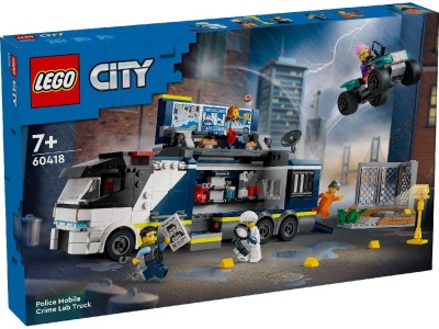 LEGO CITY LABORATOR MOBIL DE CRIMINALISTICA 60418 - Img 1