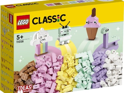 LEGO CLASSIC DISTRACTIE CREATIVA IN CULORI PASTELATE 11028 - Img 1