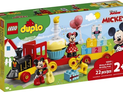 LEGO DUPLO TRENUL ZILEI ANIVERSARE MICKEY SI MINNIE 10941 - Img 1