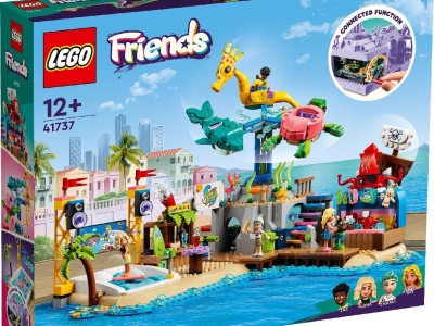 LEGO FRIENDS PARC DE DISTRACTII PE PLAJA 41737 - Img 1