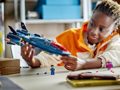 LEGO MARVEL SUPER HEROES AVIONUL X JET AL X MEN 76281 - Img 3