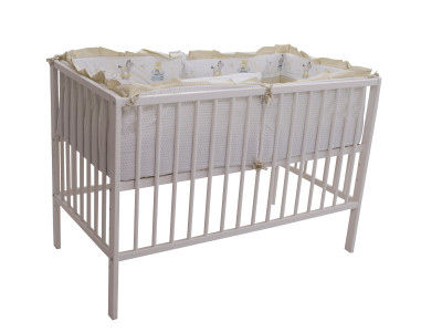 Lenjerie MyKids Teddy Play Bej 4+1 Piese M2 120x60 - Img 2