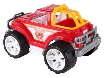 Masinuta de pompieri SUV 4x4 TechnoK, in cutie - Img 3