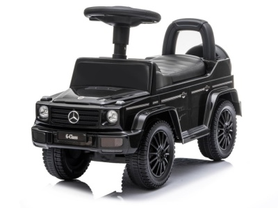 Masinuta premergator Mercedes G-Class, negru, cu claxon - Img 1