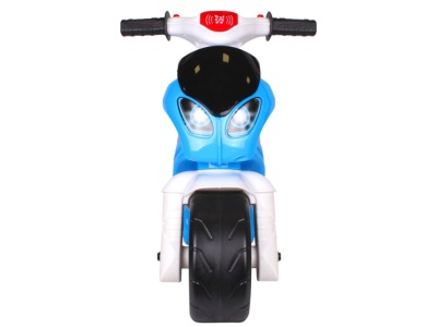 Motocicleta de politie Ride On, TechnoK, cu sunete si lumini, albastru - Img 3