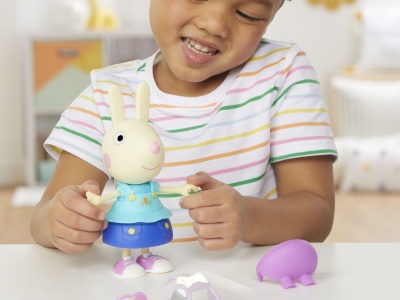 PEPPA PIG SET FIGURINA SI ACCESORII VESTIMENTARE IEPURASUL REBECCA 15CM - Img 2