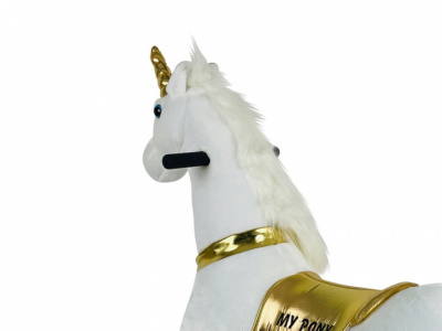 Primul meu ponei Unicorn gold 4-10 ani - Img 5