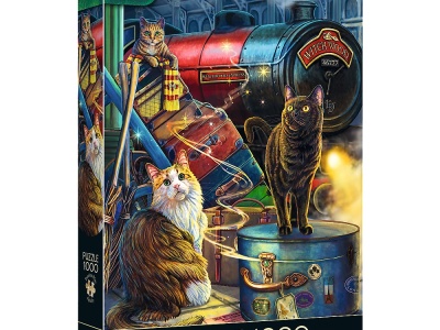 PUZZLE TREFL 1000 PREMIUM PLUS EXPRESUL VRAJITOR - Img 1