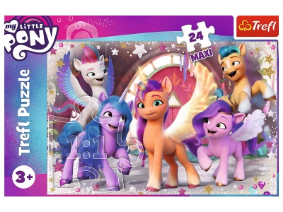 PUZZLE TREFL 24 MAXI MY LITTLE PONY - BUCURIA PONEILOR - Img 3