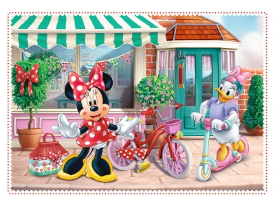 PUZZLE TREFL 4IN1 MINNIE MOUSE SI PRIETENII EI - Img 3