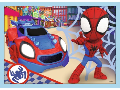 PUZZLE TREFL 4IN1 SPIDAY ECHIPA SPIDAY - Img 2