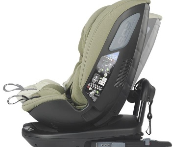 Scaun auto rotativ iSize Coccolle Velsa Moss green - Img 8
