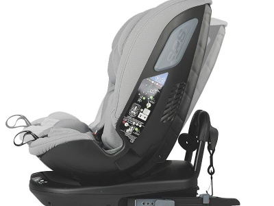 Scaun auto rotativ iSize Coccolle Velsa Neutral grey - Img 3