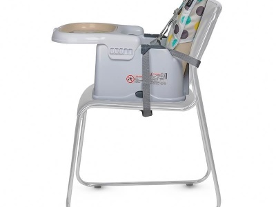 Scaun de luat masa multifunctional Coccolle Ziti Beige Dots - Img 9