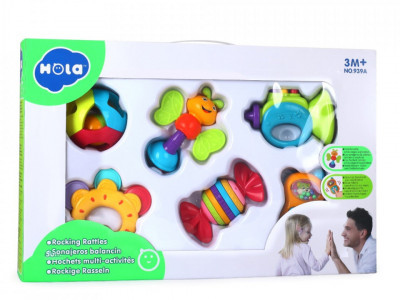 SET 6 JUCARII ZORNAITOARE PENTRU BEBELUSI - Img 1