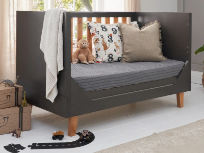 Tutti Bambini – Patut evolutiv 3 in 1 Como Slate Grey & Rosewood - Img 3