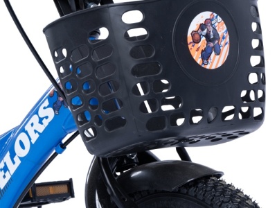 Bicicleta Copii 3-5 ani Velors V1401A 14", albastru - Img 10