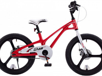 Bicicleta Copii 5-7 ani Galaxy G1801C 18", Rosu/Alb - Img 5