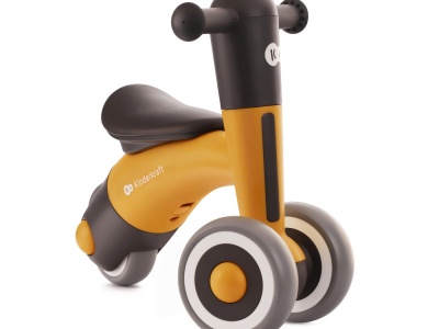 BICICLETA DE ECHILIBRU KINDERKRAFT MINIBI, HONEY YELLOW - Img 4