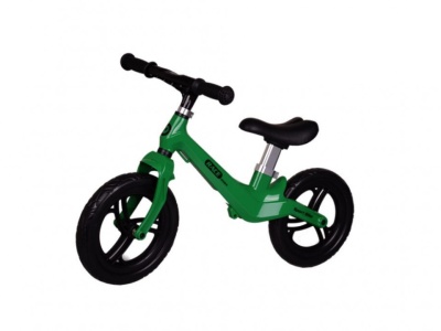 Bicicleta fara pedale cu cadru de magneziu Race Max, verde - Img 1