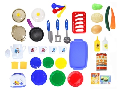 Bucatarie Malipen 30 accesorii, cu blat de lucru, sunete si lumini - Img 3