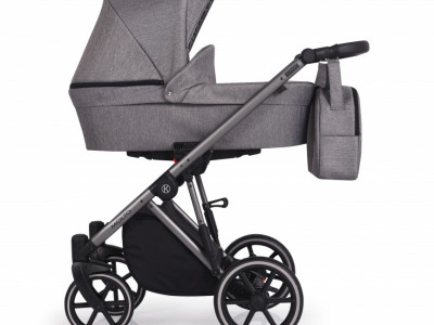 Carucior Kunert MOLTO 3 in 1 Gri cadru grafit - Img 3