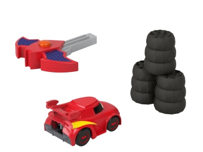 FISHER PRICE BATWHEELS MASINUTA ROSIE SCARA 1:55 - Img 3