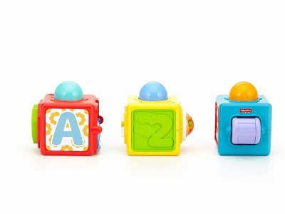 FISHER PRICE CUBURI CU ACTIVITATI - Img 4