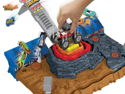 HOT WHEELS MONSTER TRUCKS ARENA SMASHERS BONE SHAKER ARENA ULTIMATE CRUSH - Img 3