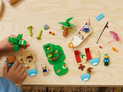 LEGO ANIMAL CROSSING TURUL INSULEI IN BARCA AL LUI KAPP N 77048 - Img 4