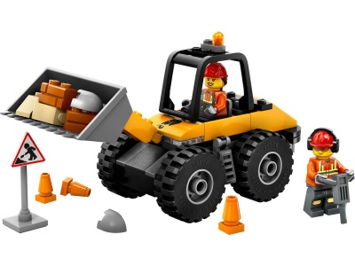 LEGO CITY INCARCATOR PE ROTI GALBEN PENTRU CONSTRUCTII 60450 - Img 2