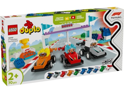 LEGO DUPLO ECHIPA F1: MASINI SI PILOTI DE CURSE 10445 - Img 1