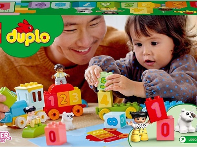 LEGO DUPLO PRIMUL MEU TREN CU NUMERE - INVATA SA NUMERI 10954 - Img 1