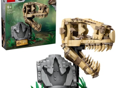 LEGO JURASSIC WORLD FOSILE DE DINOZAUR CRANIU DE TREX 76964 - Img 3