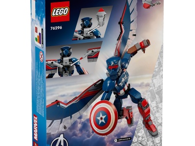LEGO SUPER HEROES FIGURINA DE CONSTRUCTIE CAPITANUL AMERICA 76296 - Img 4