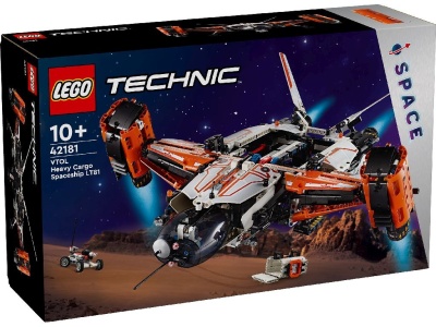 LEGO TECHNIC NAVETA SPATIALA LT81 CU DECOLARE SI ATERIZARE VERTICALA 42181 - Img 1
