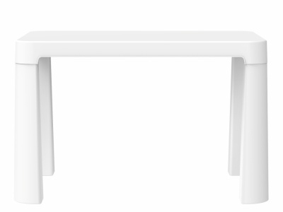 Masa pentru copii cu sarcina max. 75 kg, Technok, alb - Img 1