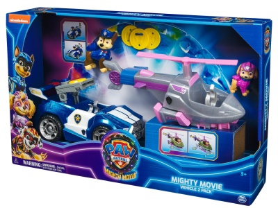 PATRULA CATELUSILOR MIGHTY MOVIE SET 2 VEHICULE - Img 2