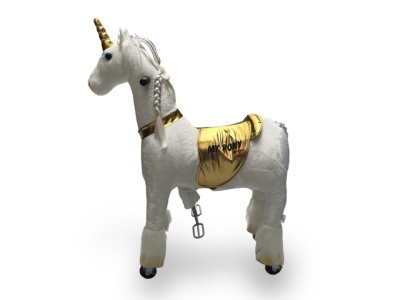 Primul meu ponei Unicorn gold (cu păr împletit) 4-10 ani - Img 4