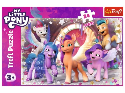 PUZZLE TREFL 24 MAXI MY LITTLE PONY O ZI FRUMOASA - Img 3