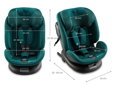 SCAUN AUTO KINDERKRAFT XPEDITION 3 I-SIZE 40-150 CM, GREEN - Img 18