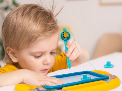TABLA MAGNETICA MAGIC SCRIBBLER BABY DINOZAUR - Img 3